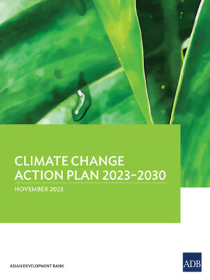 cover image of Climate Change Action Plan, 2023–2030